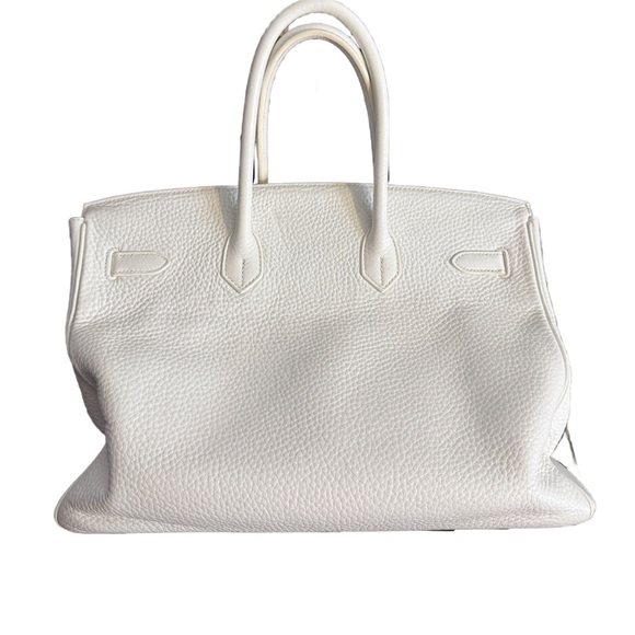 Hermès Craie Kelly 28 – Soft Beige White Kelly Bag Togo Gold  Hermes Cream Leather Satchel